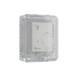 Small Thermostat Protector Flush Mount with Lock - STI-9102 Small Thermostat Protector Flush Mount with Lock - STI-9102